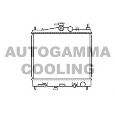103383 AUTOGAMMA Радиатор, охлаждение двигателя