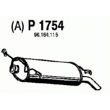 P1754 FENNO Глушитель выхлопных газов конечный