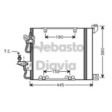 82D0226199MA WEBASTO Конденсатор, кондиционер