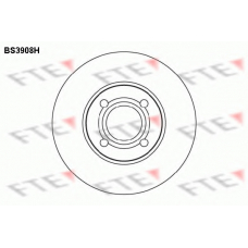 BS3908H FTE Тормозной диск