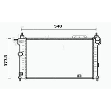 RM0532 EQUAL QUALITY Радиатор, охлаждение двигателя