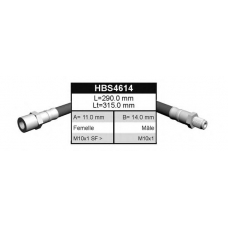 HBS4614 QUINTON HAZELL Тормозной шланг