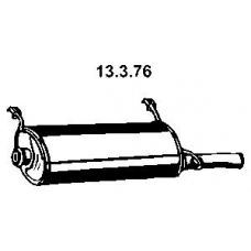 13.3.76 EBERSPACHER Глушитель выхлопных газов конечный