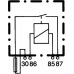 4RA 003 530-041 HELLA Реле, рабочий ток