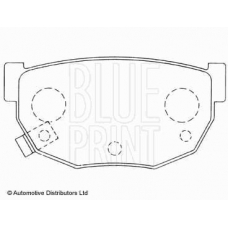ADN14220 BLUE PRINT Комплект тормозных колодок, дисковый тормоз