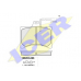 180283-066 ICER Комплект тормозных колодок, дисковый тормоз