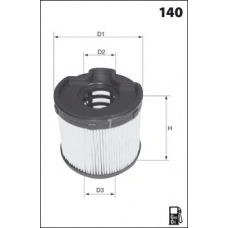 ELG5237 MECAFILTER Топливный фильтр