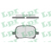 05P712 LPR Комплект тормозных колодок, дисковый тормоз