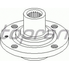 104 186 TOPRAN Ступица колеса
