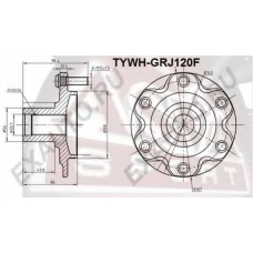TYWH-GRJ120F ASVA Ступица колеса