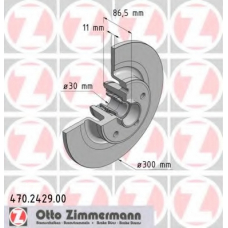 470.2429.00 ZIMMERMANN Тормозной диск