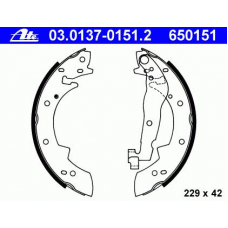 03.0137-0151.2 ATE Комплект тормозных колодок