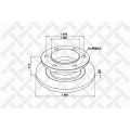 85-00700-SX STELLOX Тормозной диск