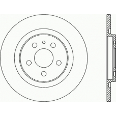 BDA2327.10 OPEN PARTS Тормозной диск