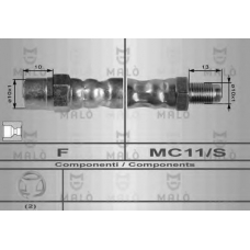 8249 Malo Тормозной шланг