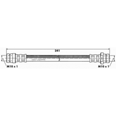 FBH6252 FIRST LINE Тормозной шланг