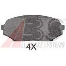 36725 OE ABS Комплект тормозных колодок, дисковый тормоз