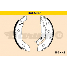 BAE5007 BARUM Комплект тормозных колодок