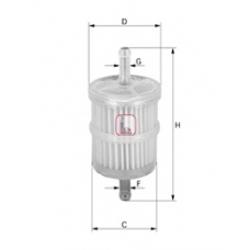 S 1028 B SOFIMA Топливный фильтр
