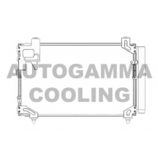 104920 AUTOGAMMA Конденсатор, кондиционер