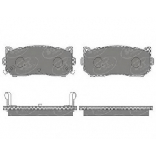 SP 654 PR SCT Комплект тормозных колодок, дисковый тормоз