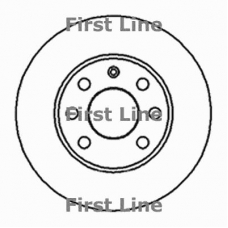 FBD265 FIRST LINE Тормозной диск