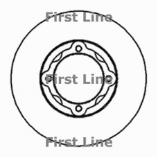 FBD209 FIRST LINE Тормозной диск