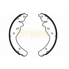 SH2560 BRAKE ENGINEERING Комплект тормозных колодок