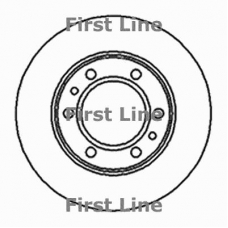 FBD559 FIRST LINE Тормозной диск