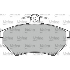 540804 VALEO Комплект тормозных колодок, дисковый тормоз