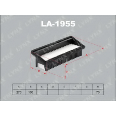 LA1955 LYNX Фильтр воздушный