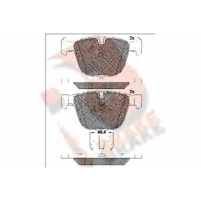 RB1896 R BRAKE Комплект тормозных колодок, дисковый тормоз