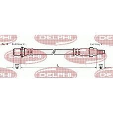 LH0183 DELPHI Тормозной шланг