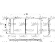 730996 VALEO Радиатор, охлаждение двигателя