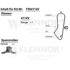 F934112V FLENNOR Комплект ремня грм