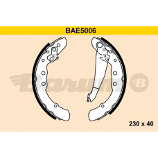 BAE5006 BARUM Комплект тормозных колодок