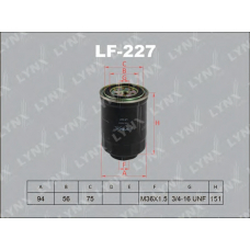 LF-227 LYNX Фильтр топливный