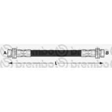 T 24 050 BREMBO Тормозной шланг