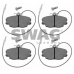 64 91 6369 SWAG Комплект тормозных колодок, дисковый тормоз