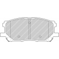 FSL1715 FERODO Комплект тормозных колодок, дисковый тормоз