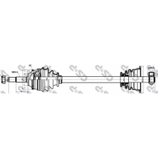 250356 GSP Приводной вал