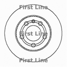 FBD1274 FIRST LINE Тормозной диск