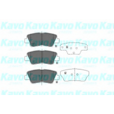 KBP-4022 KAVO PARTS Комплект тормозных колодок, дисковый тормоз