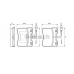 0 986 461 130 BOSCH Комплект тормозных колодок, дисковый тормоз