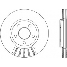 BDR2090.20 OPEN PARTS Тормозной диск