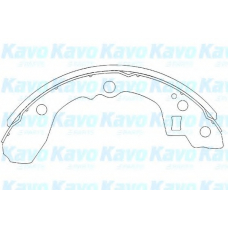 KBS-4403 KAVO PARTS Комплект тормозных колодок