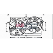 1882901 KUHLER SCHNEIDER Вентилятор, охлаждение двигателя