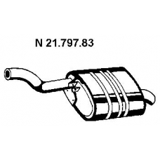 21.797.83 EBERSPACHER Глушитель выхлопных газов конечный