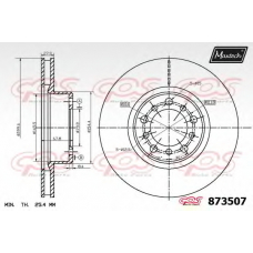 873507.0000 MAXTECH Тормозной диск