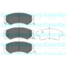 KBP-3501 KAVO PARTS Комплект тормозных колодок, дисковый тормоз
